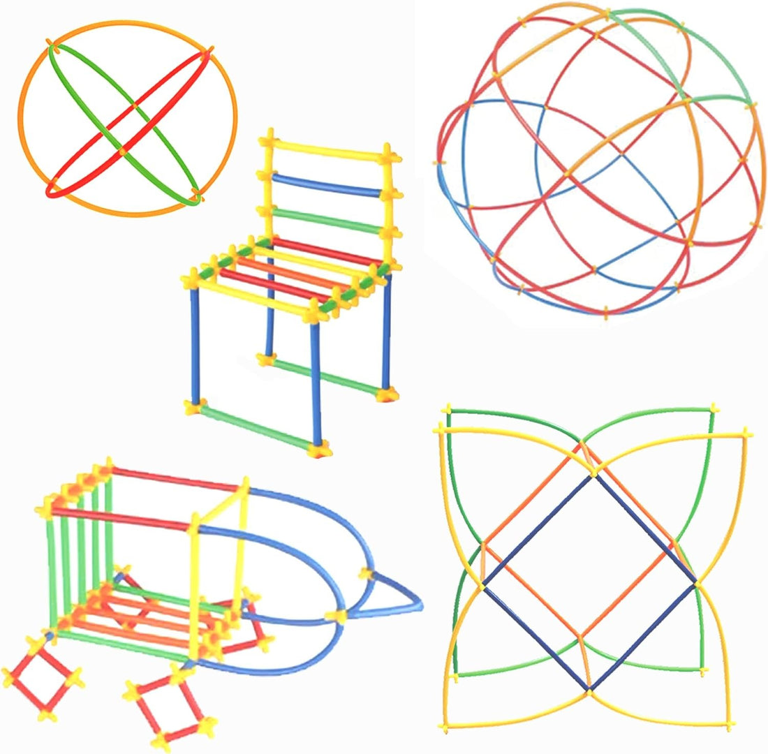 Straw Constructor STEM Building Blocks