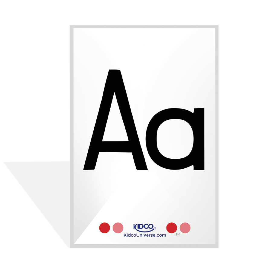 Capital+ Small Letters Flash Cards