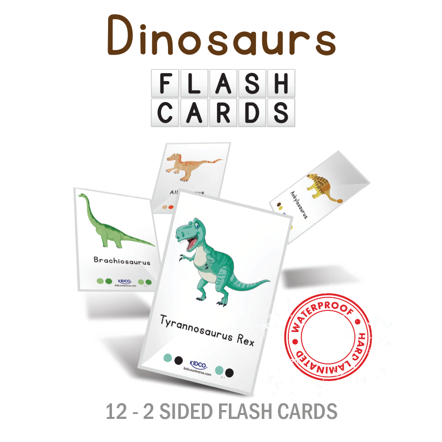 Dinosaurs Flash Cards