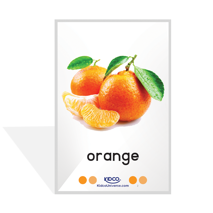 Fruits Flash Cards