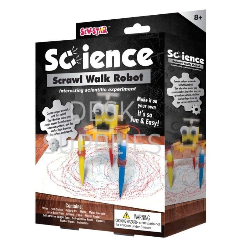 Sew Star Science Scrawl Walk Robot