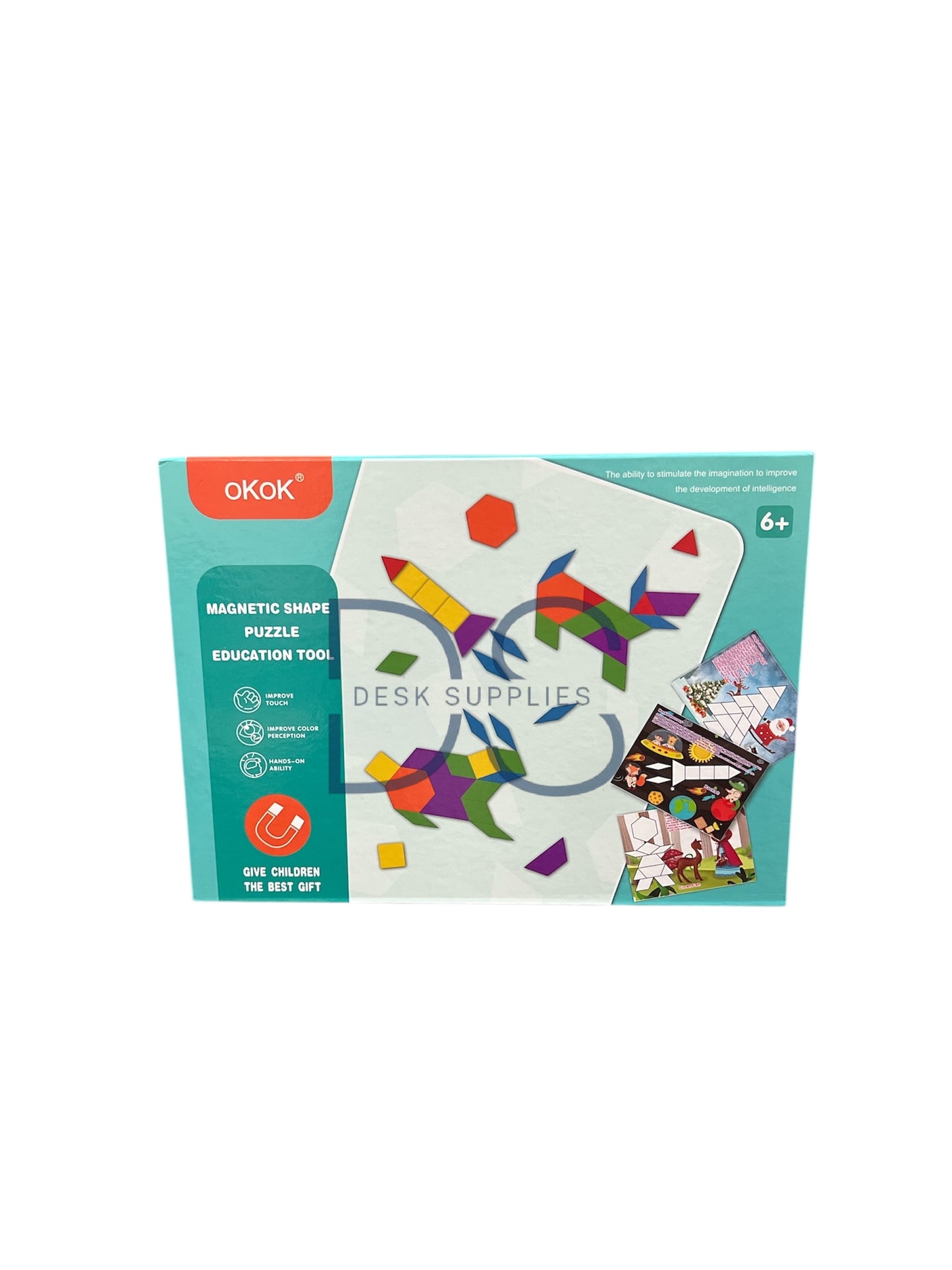 Magnetic Shape Tangram Puzzle Book