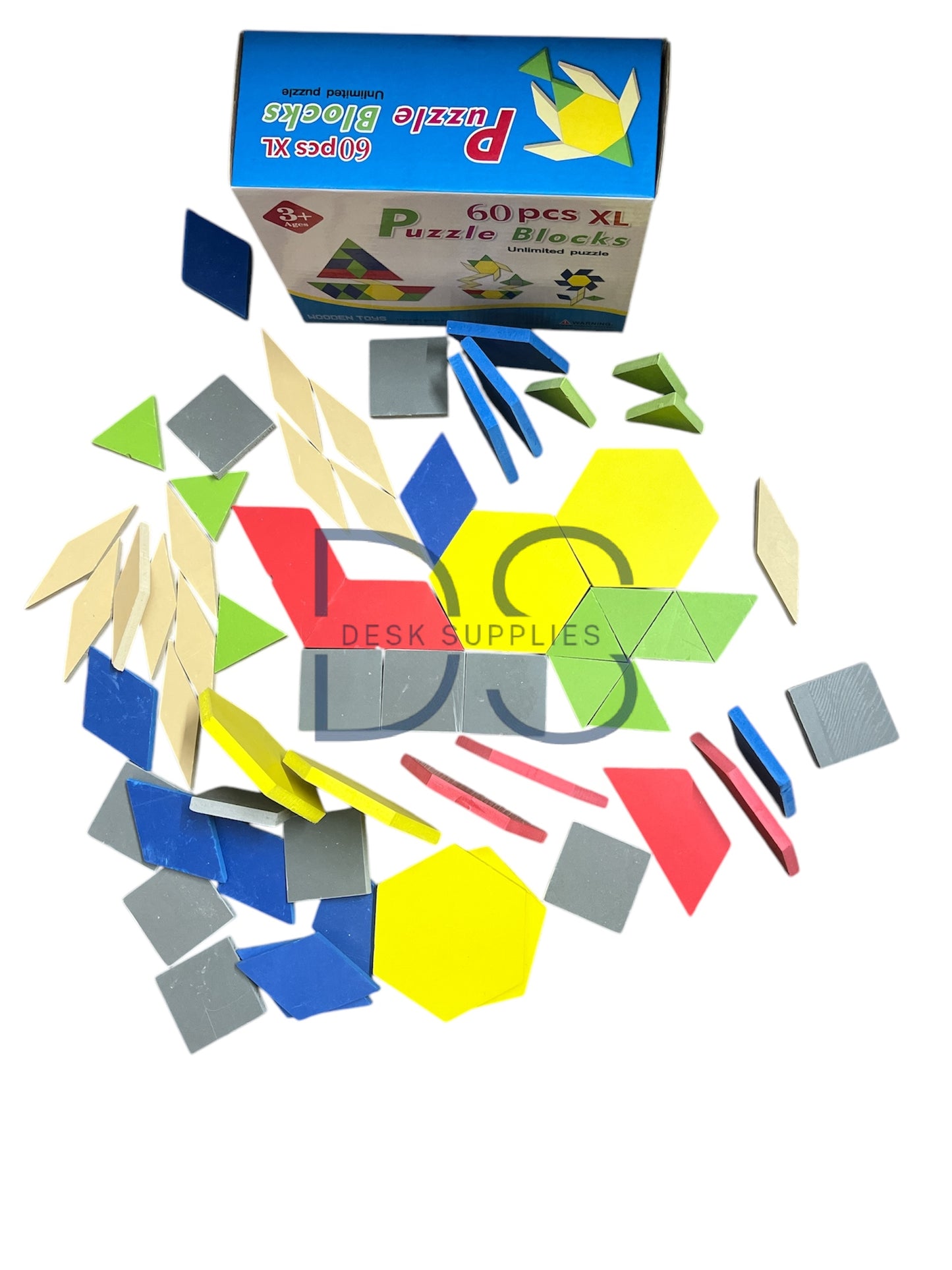Wooden Puzzle Blocks XL