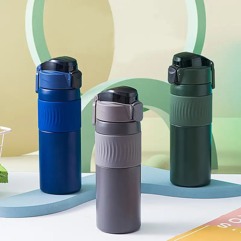 Stainless Steel Insulated Water Bottle - Portable, Leakproof Flask - 829