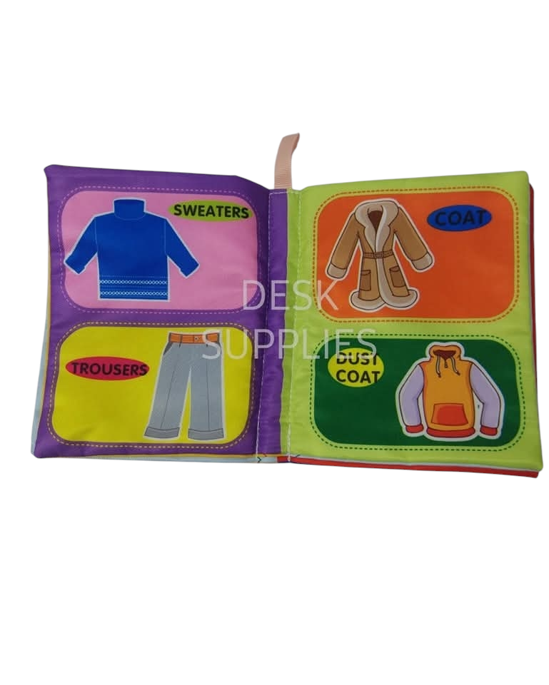 Learn Clothing Cloth Book