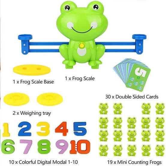 Frog Balancing with Mental Maths Learning Kit