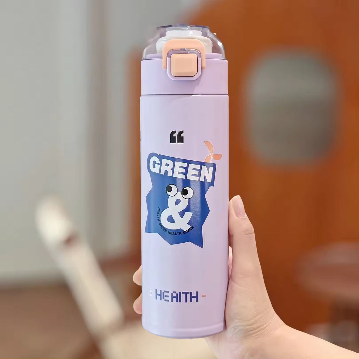 Children's Water 316 Stainless Steel Food Grade Thermo Insulation Student Cute Thermal Thermo Flask - HB002