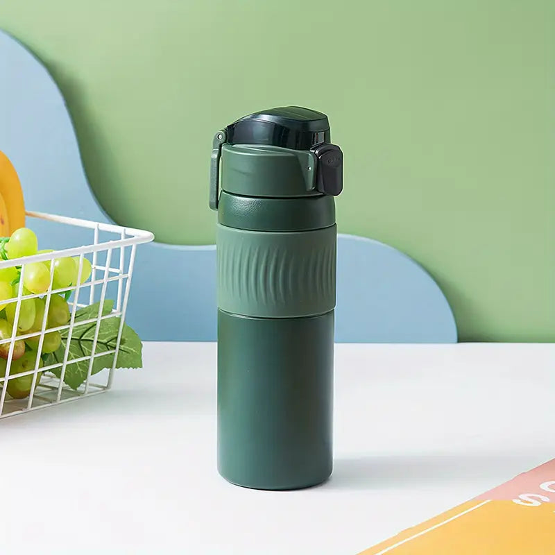 Stainless Steel Insulated Water Bottle - Portable, Leakproof Flask - 829