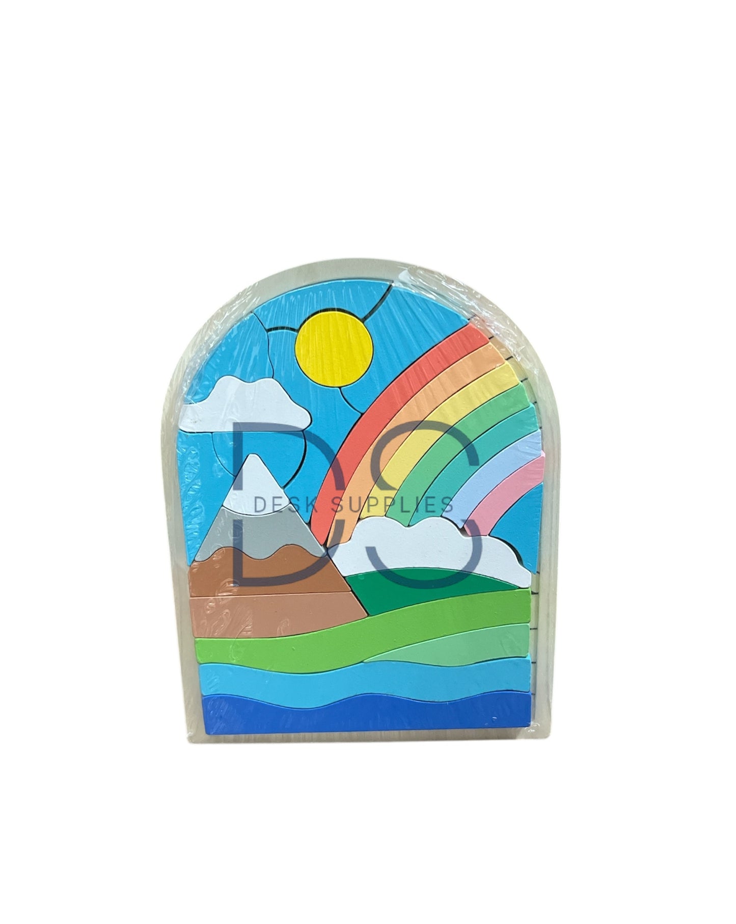 Rainbow Wooden Puzzles