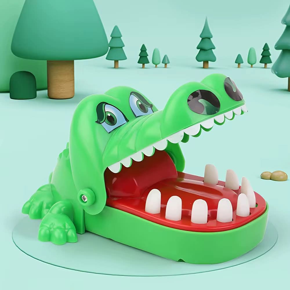 Finger Biting Crocodile
