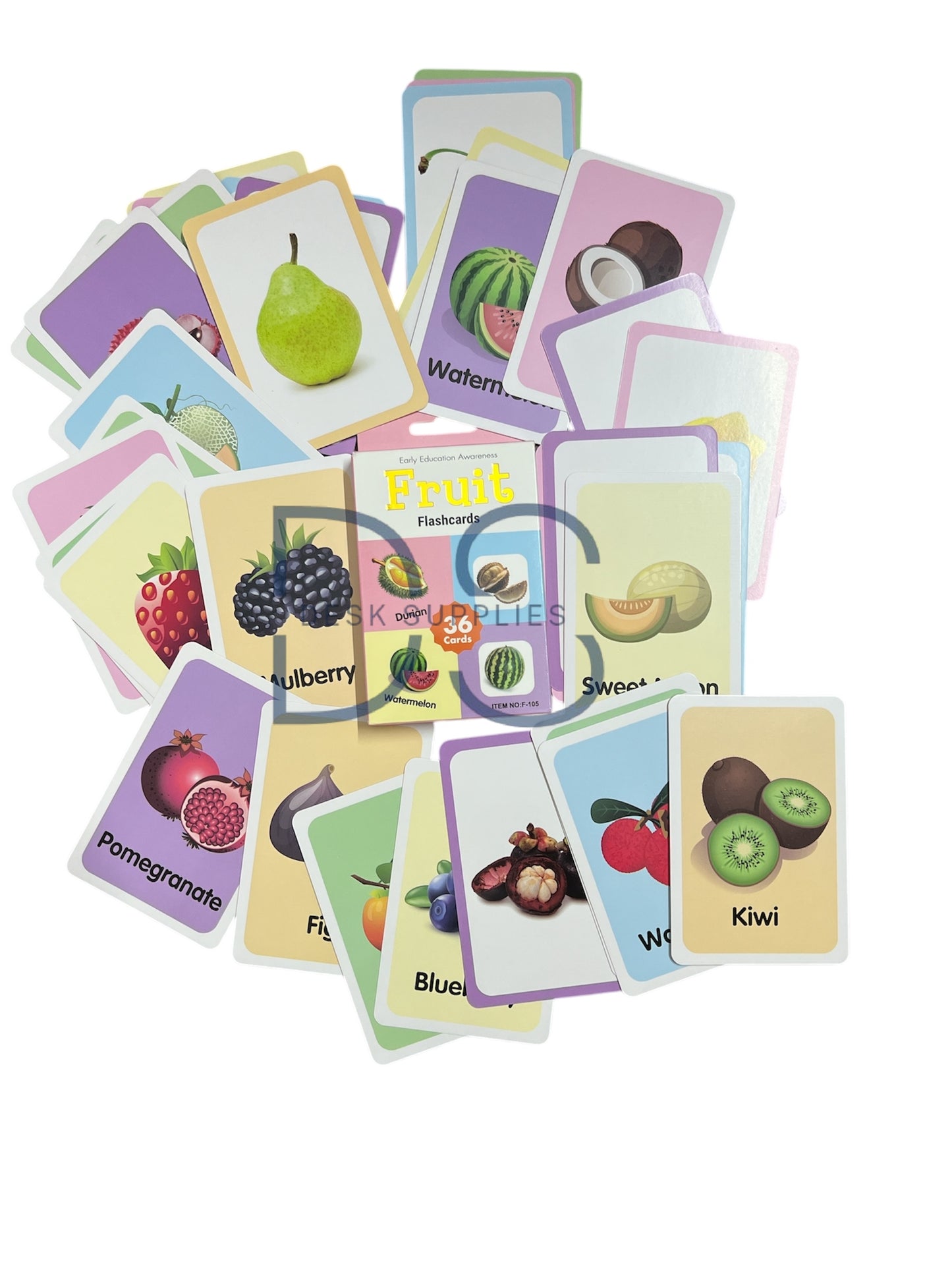 Fruits Flash Cards