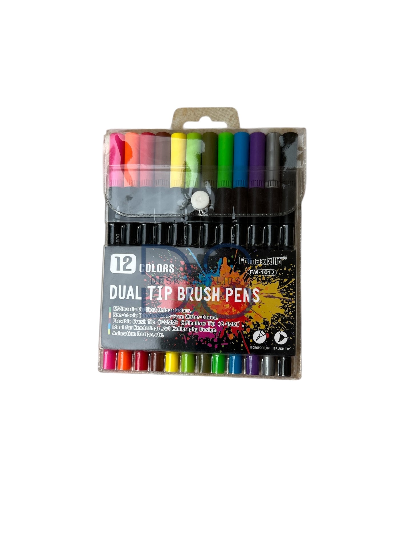 Dual Tip Brush Pens