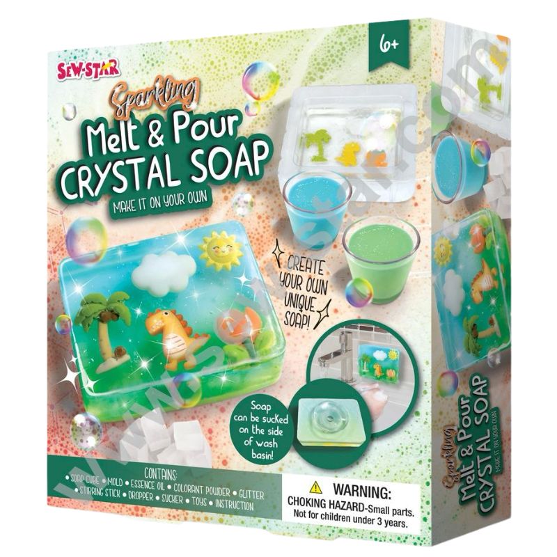 Sew Star Melt and Pour Crystal Soap