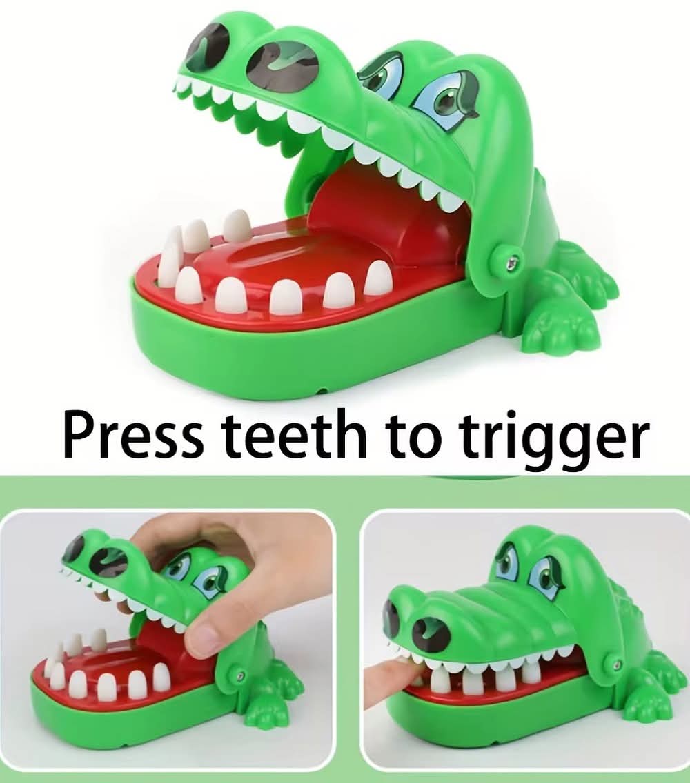 Finger Biting Crocodile