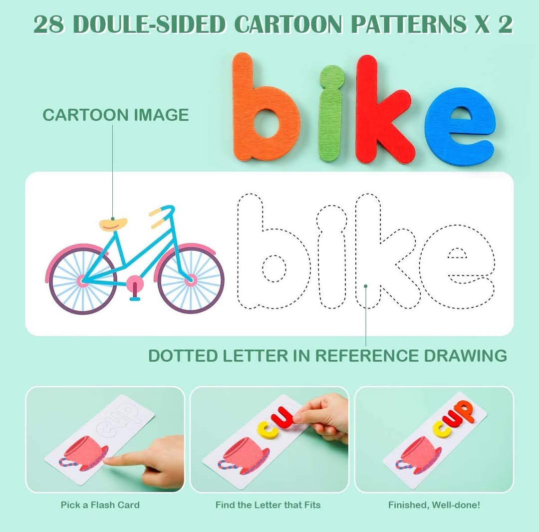 Spelling and Mathematics Game Set 2 in 1