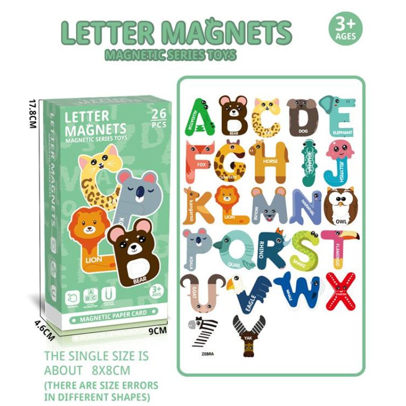 Magnetic Letters and Animals
