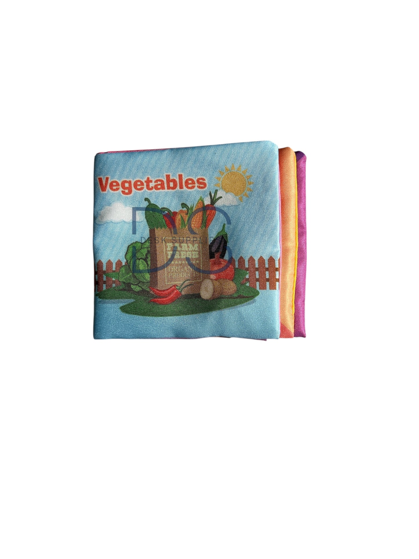 Vegetables Cloth Book