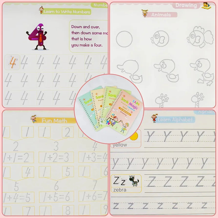 Sank Magic Practice Copybook For Kids