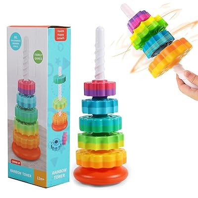 Rainbow Stacking Tower