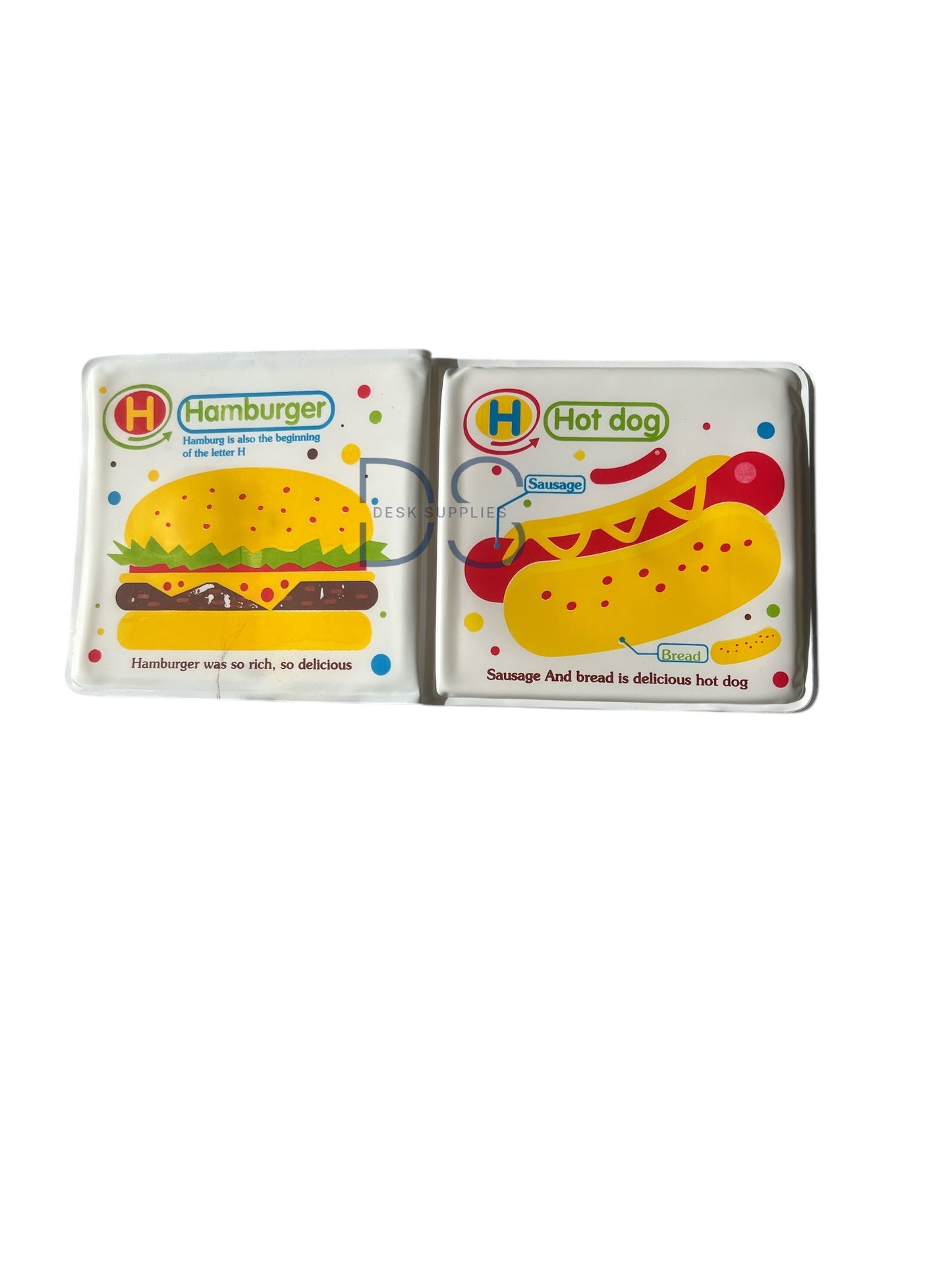 Delicious Food Bath Book