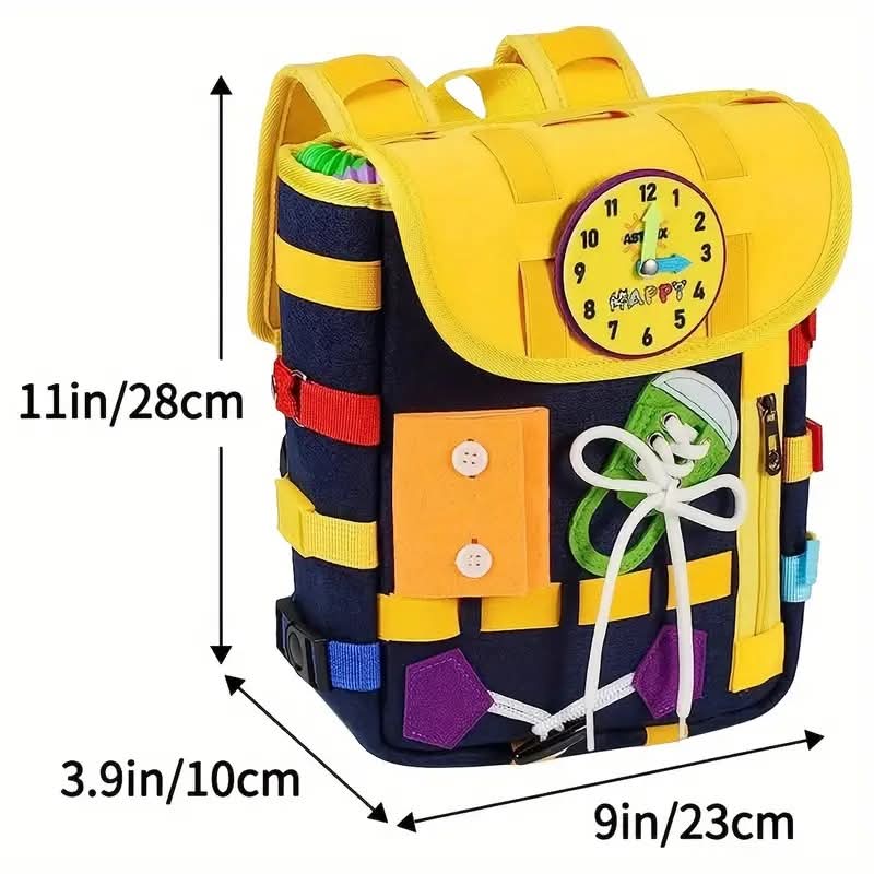 Toddler Busy Learning Backpack