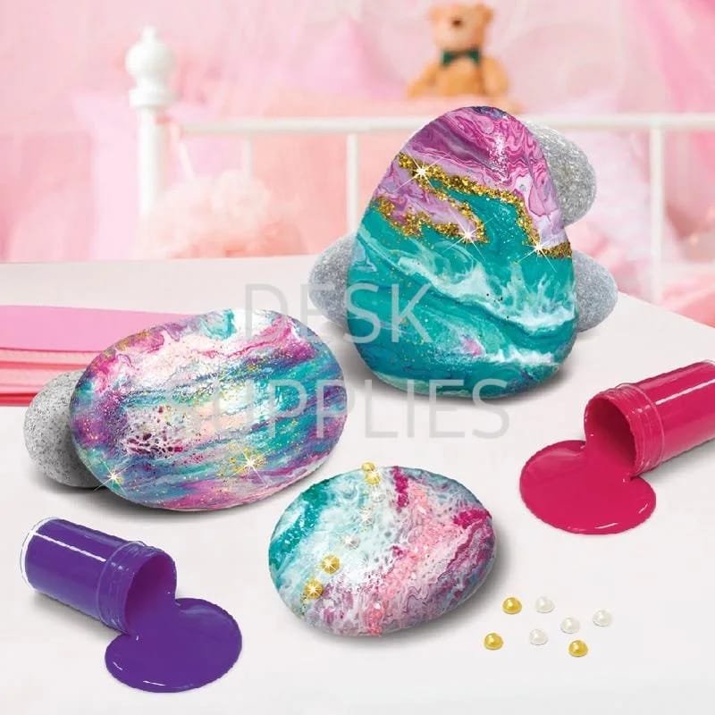 Sew Star Paint Your Own Pouring Art Kit; Pouring Rock