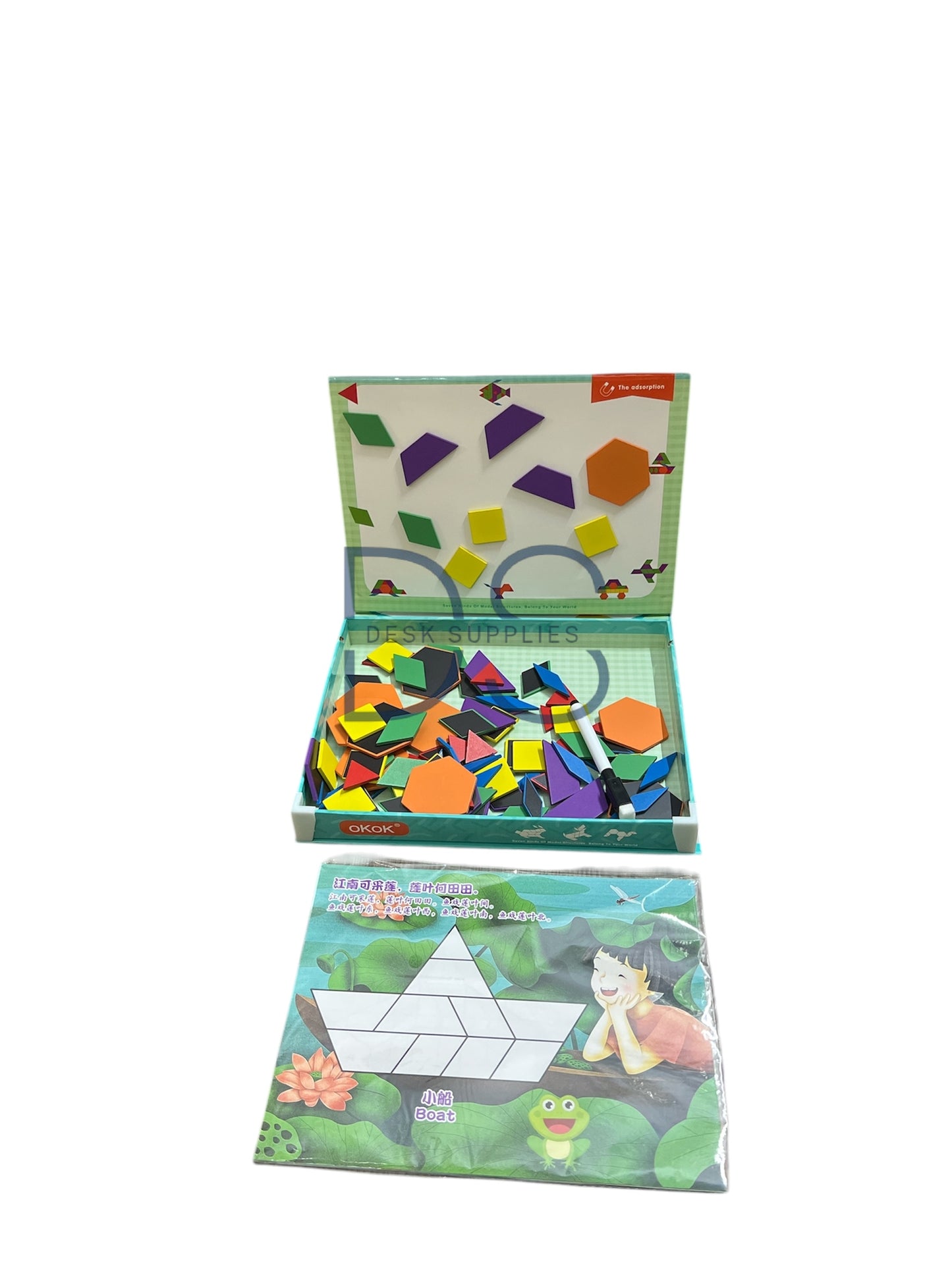 Magnetic Shape Tangram Puzzle Book