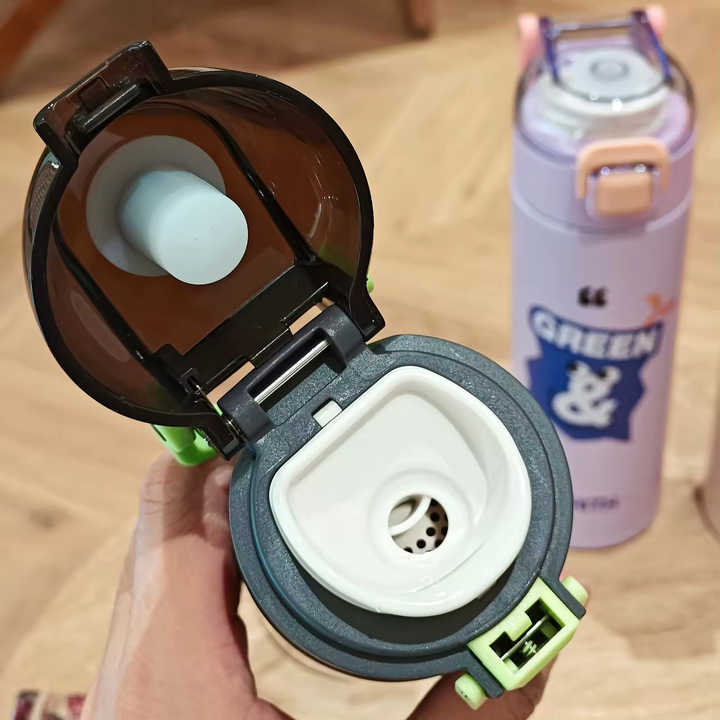 Children's Water 316 Stainless Steel Food Grade Thermo Insulation Student Cute Thermal Thermo Flask - HB002