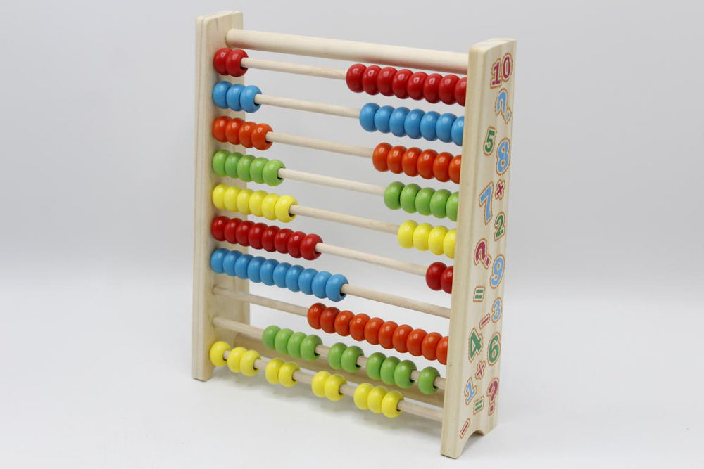 Abacus Color Bead Calculating Frame