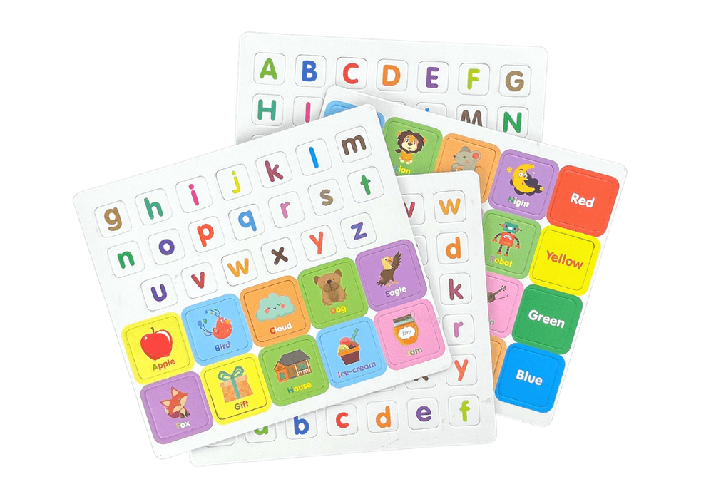 STEAM Magnetic Puzzle Book English Alphabet