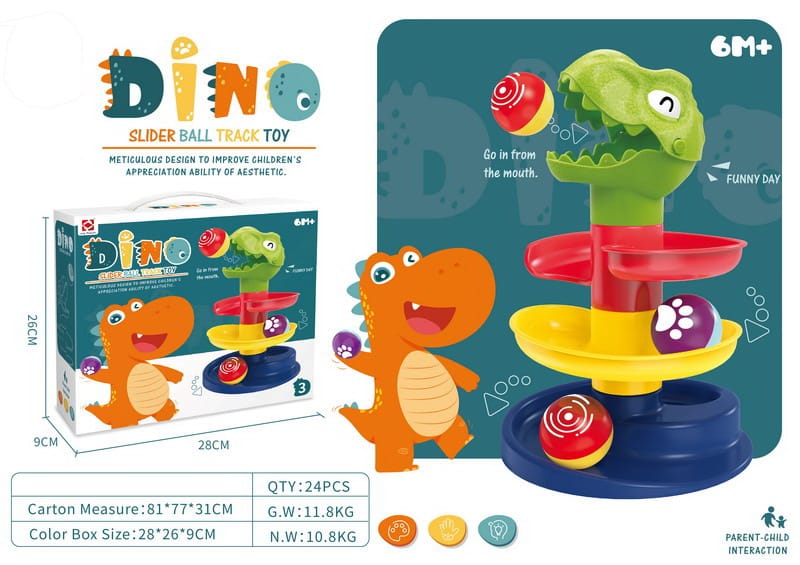 Dino Slider Ball Track Toy