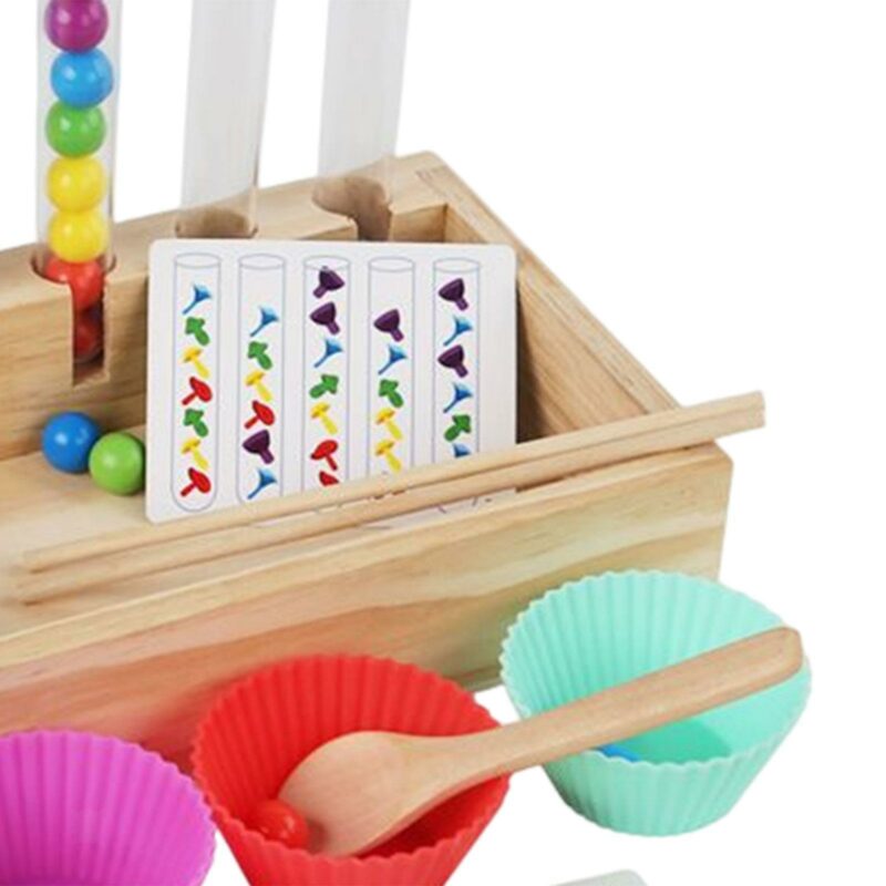 Rainbow Beads Clip Clip Music