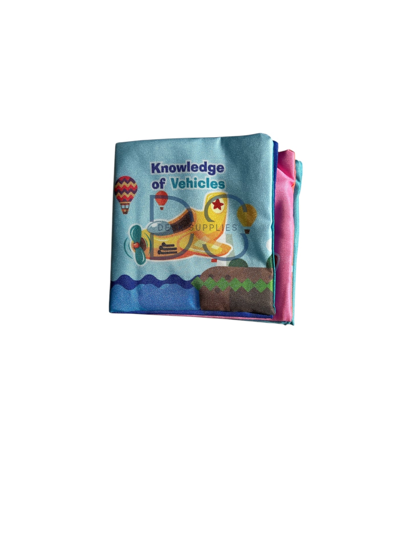Knowledge Of Vehicles Cloth Book