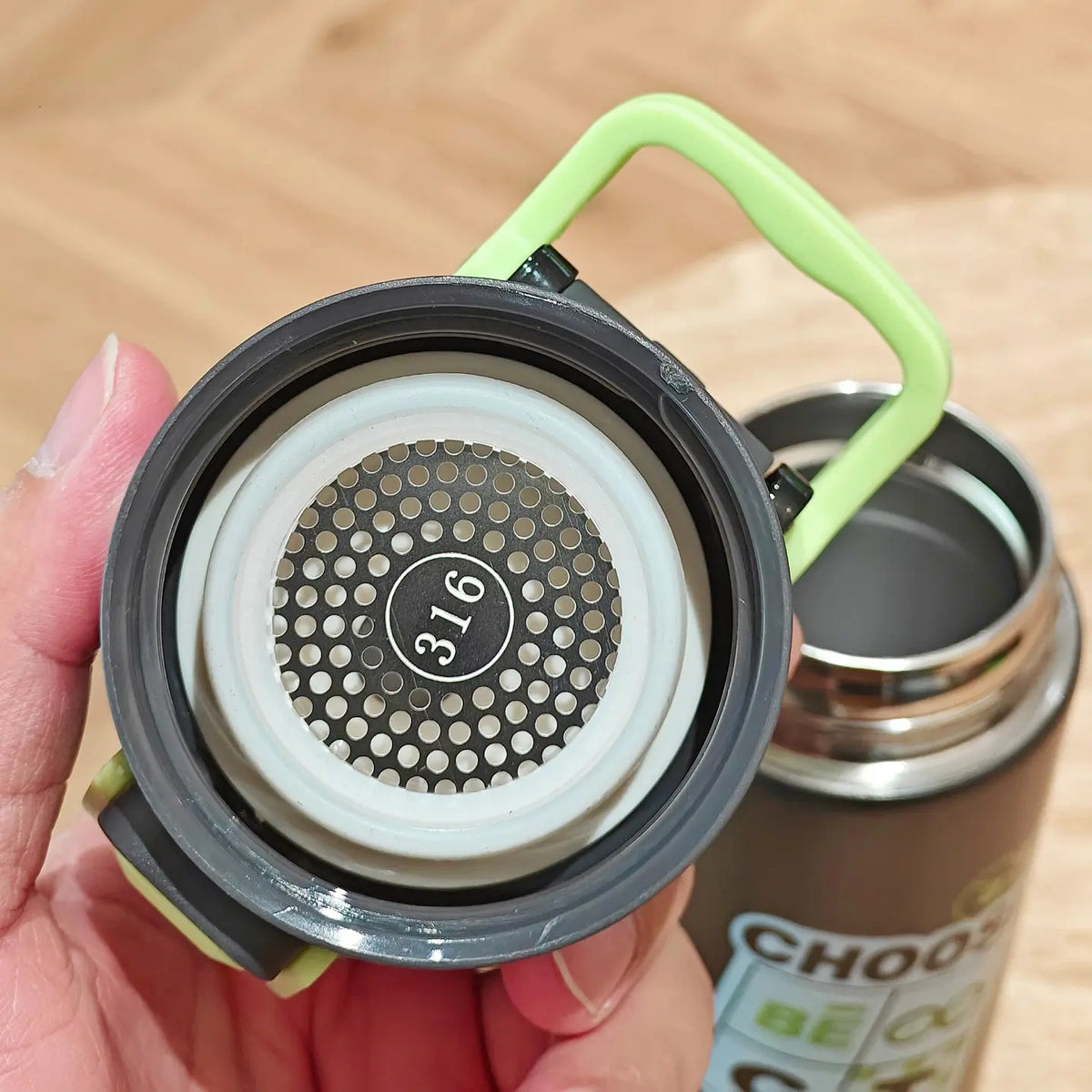 Children's Water 316 Stainless Steel Food Grade Thermo Insulation Student Cute Thermal Thermo Flask - HB002
