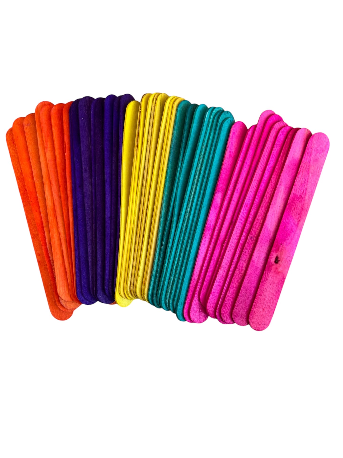 Colourful Ice Cream Sticks