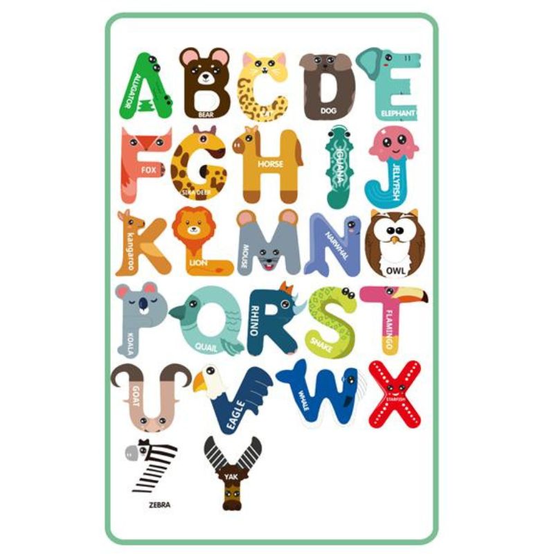 Magnetic Letters and Animals