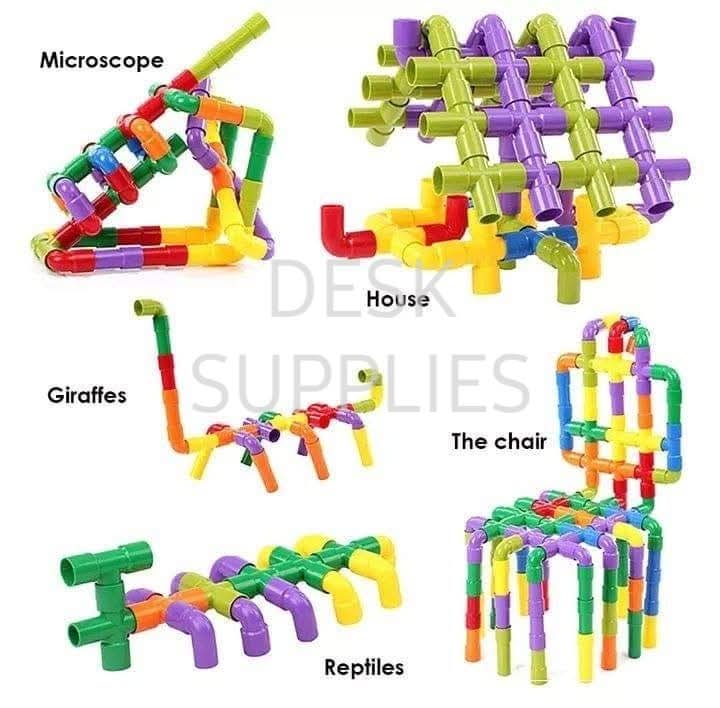 DIY Pipe Blocks