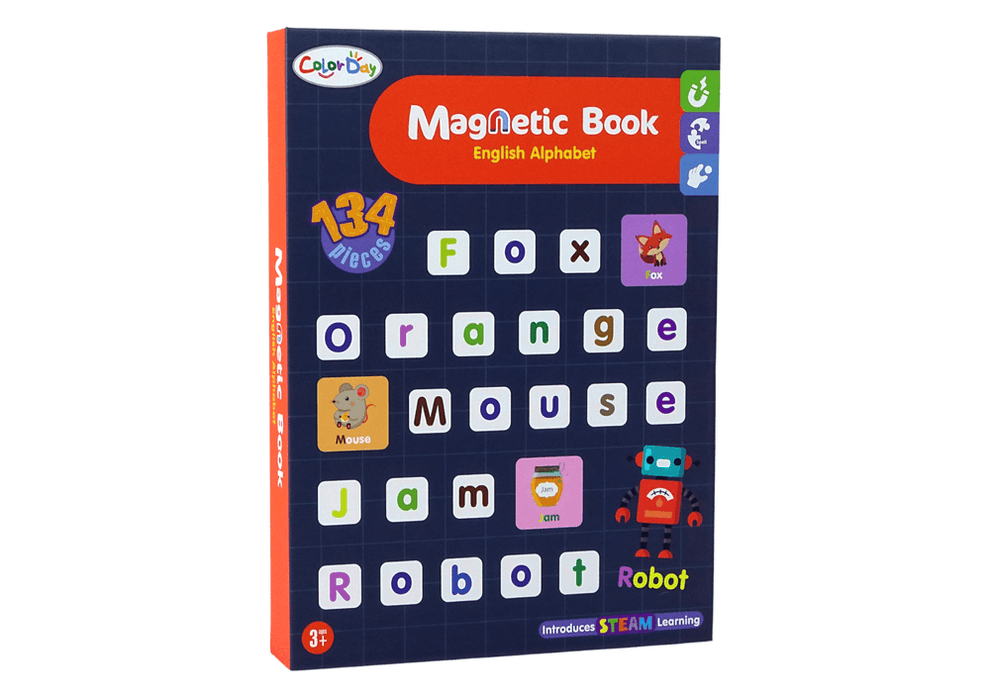 STEAM Magnetic Puzzle Book English Alphabet