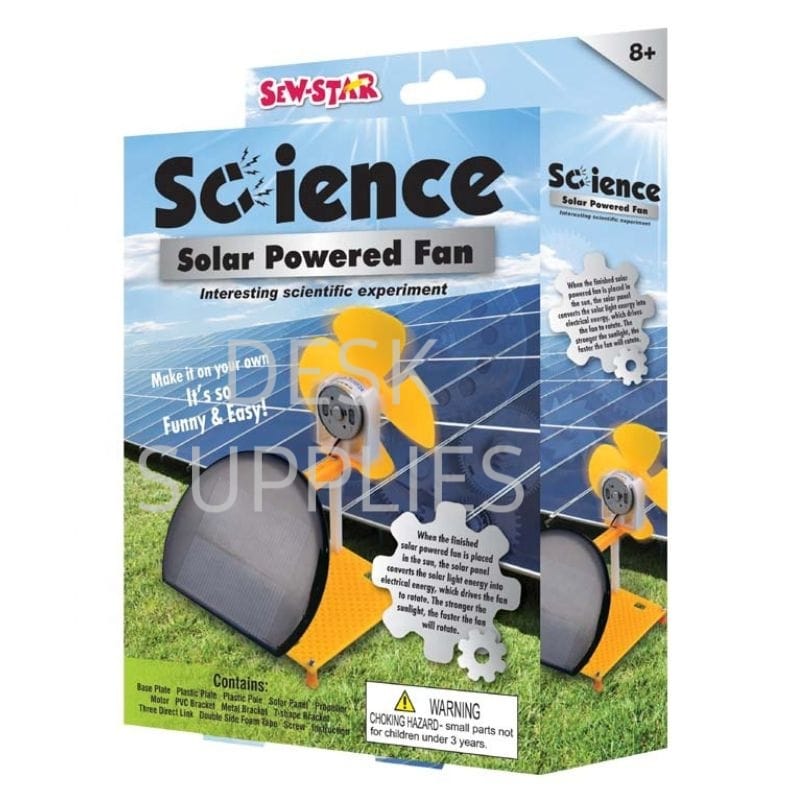 Sew Star Science Solar Powered Fan