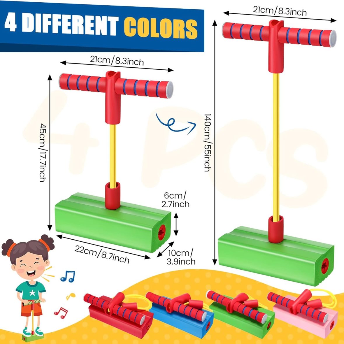 Crazy Foam Pogo Jumper – Bounce, Play & Laugh!