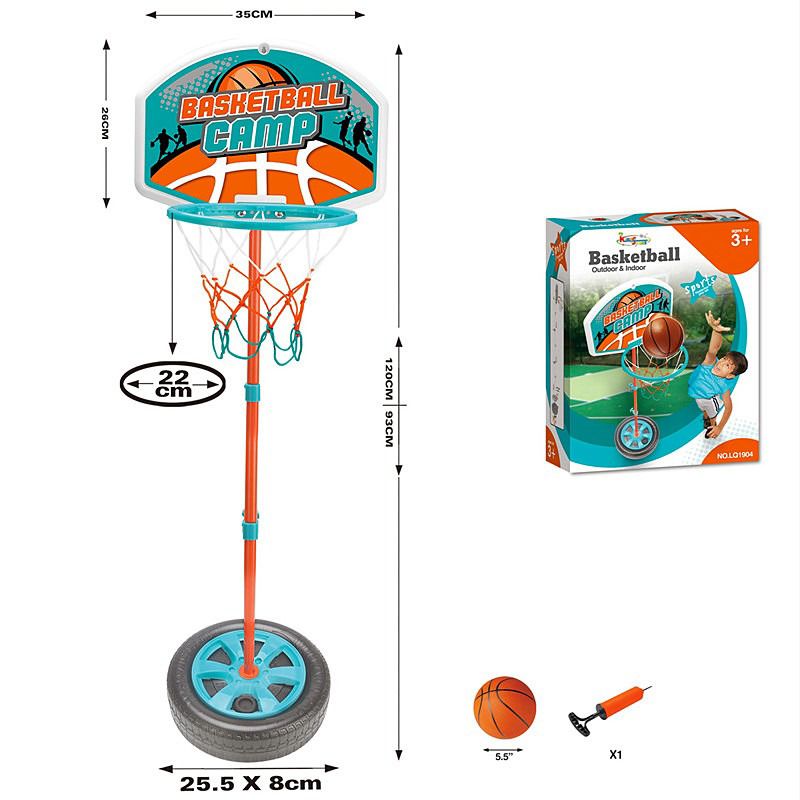 Portable Indoor Outdoor Basketball Play Set For Kids