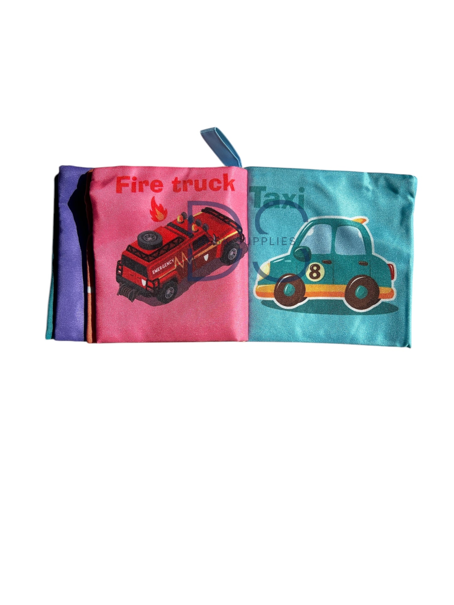 Knowledge Of Vehicles Cloth Book