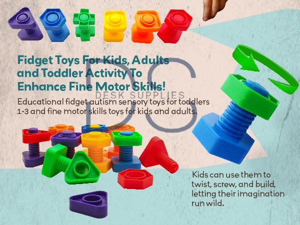 STEM Nuts and Bolts DIY Blocks