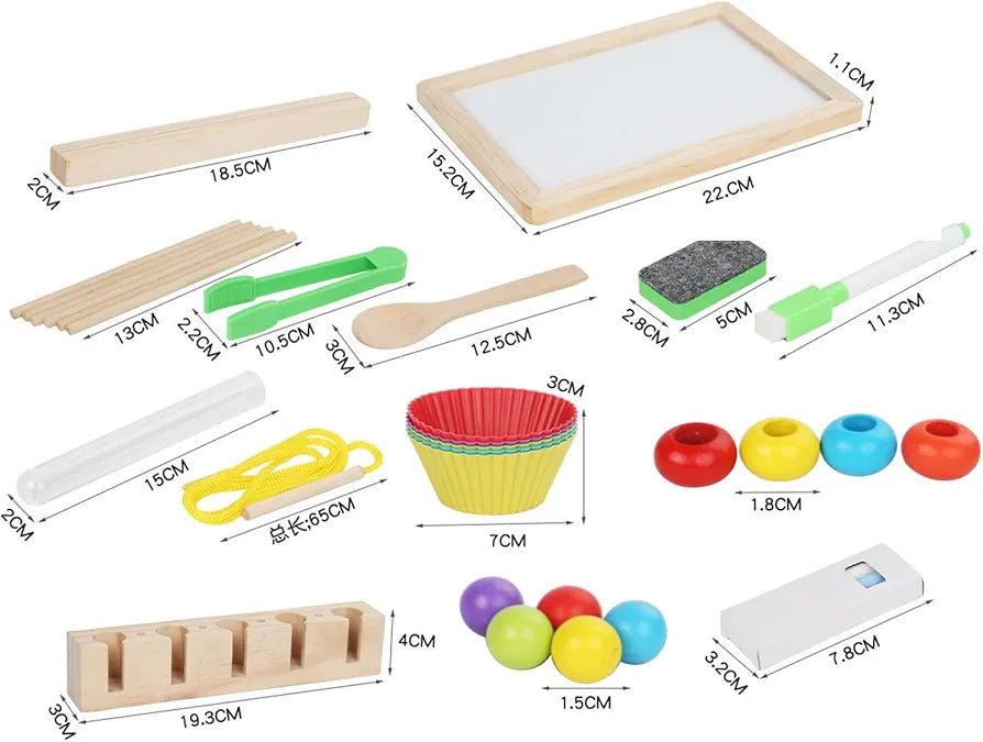 Number Cognitive Operation Bead Matching Game