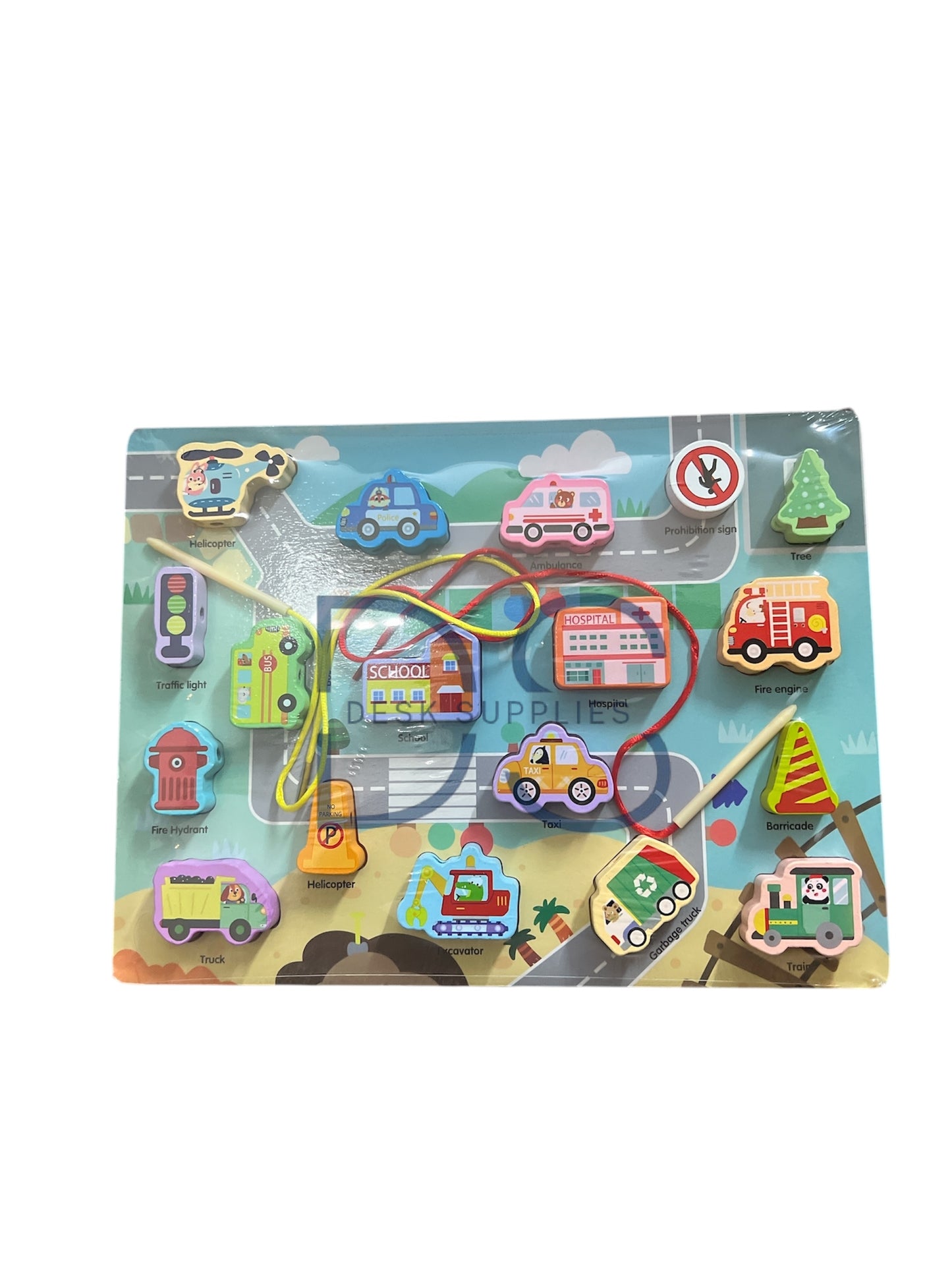 Assorted Lacing Wooden Puzzle