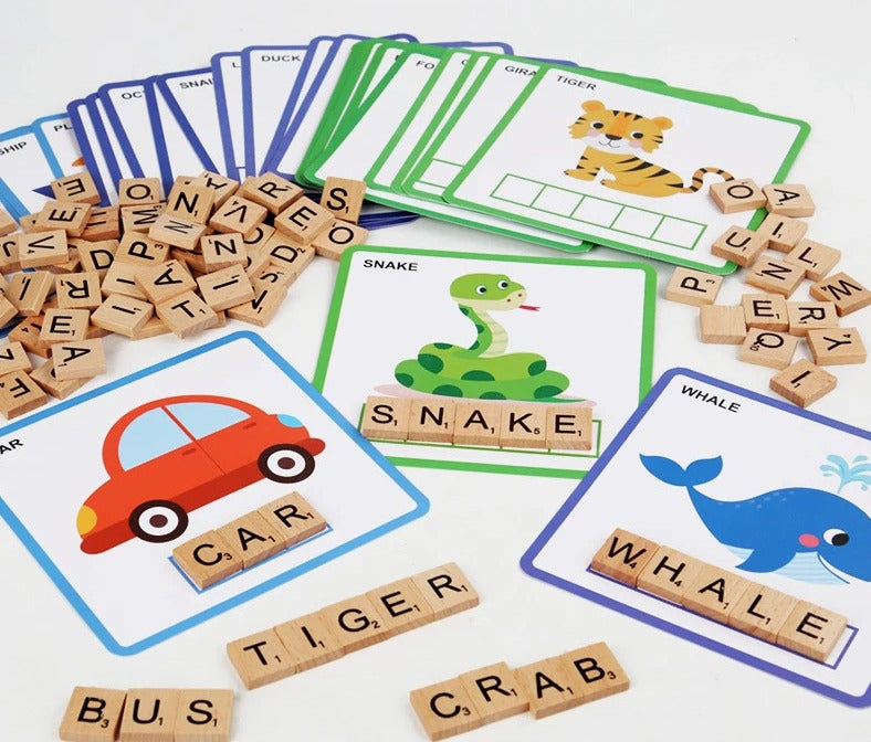 100 Pieces Spelling Game