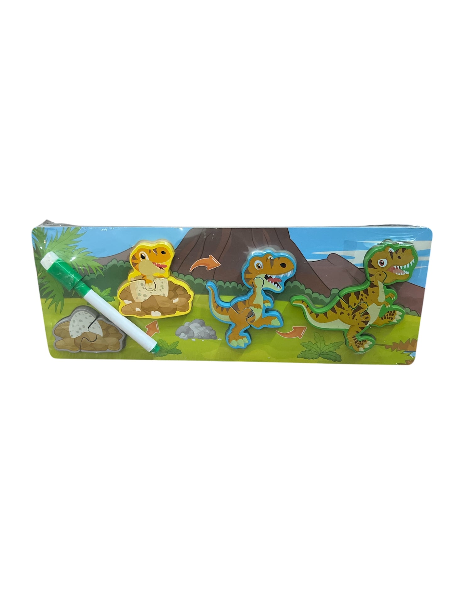 Wooden Life Cycle Board with Whiteboard