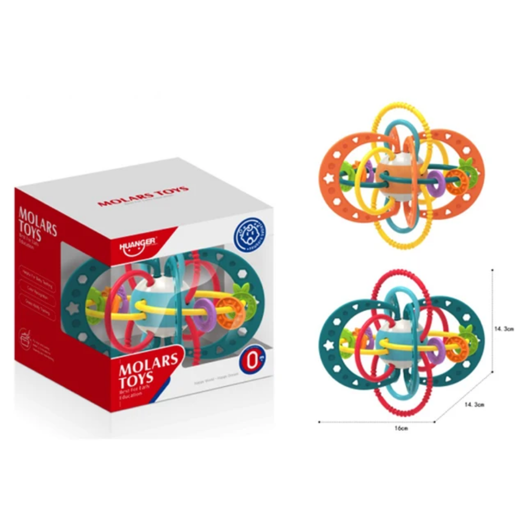 Huanger Molars Teether & Rattle