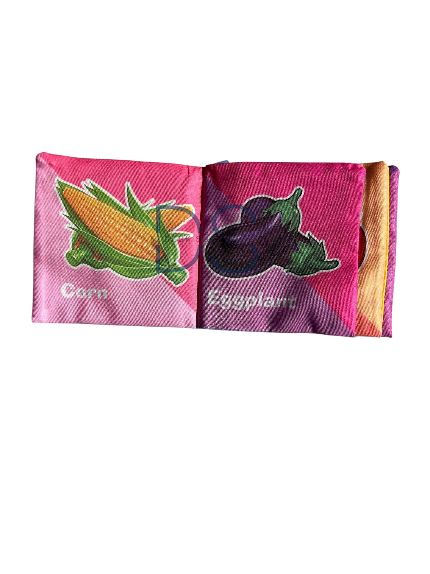 Vegetables Cloth Book