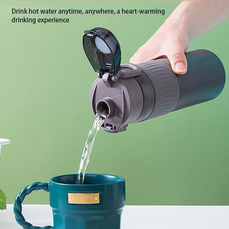 Stainless Steel Insulated Water Bottle - Portable, Leakproof Flask - 829